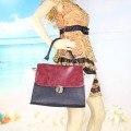 Latest Ladies Vintage Leather Handbag with Shoulder Straps