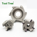 cnc lathe machining center indexable carbide face mills