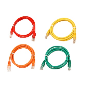 CAT6/6A patch cable different color jacket