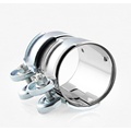 Car modified stainless steel turbine exhaust pipe clamp