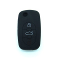 Custom silicone rubber car key case for Audi