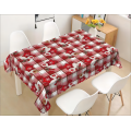 Popular Christmas style Waterproof tablecloth