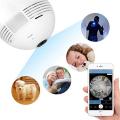 360° Panoramic Wifi Smart Home Bulb IP Camera