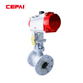 Electric V-type Switch Ball Valve