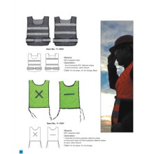 Workwear Mesh Safety Vest Road Safety Equipment Protection Vest