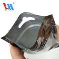 Pequeña cremallera de aluminio personalizada Mylar Packaging Bag