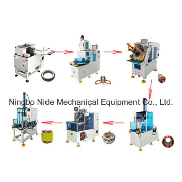 Automatic Three Phase Motor Stator Manufacturing Production Lines