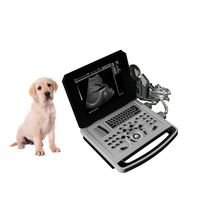 Cuaderno de ultrasonido veterinario en blanco y negro