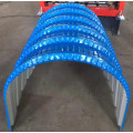 Curved Arch Roof Sheet Crimping Forming Machine