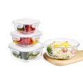 Seal Storage Glass Salad Jar With Airtight Lid