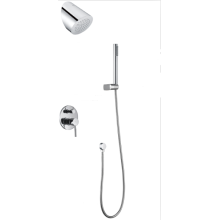 Modern Concealed Thermostatic Shower Set