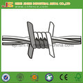 1.57mm Zinc recouvert 230g / Square Meter High Tensile Double Twist Barbed Wire