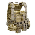 Tactical Camo Chaleco de seguridad con bolsillos