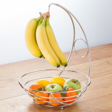 Metal Wire Fruit Basket Fruit