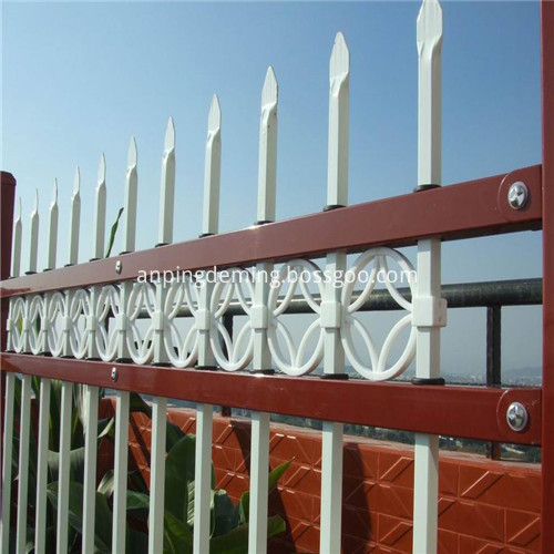 zinc steel fence