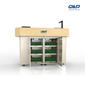 Smart tablet platform charging carts