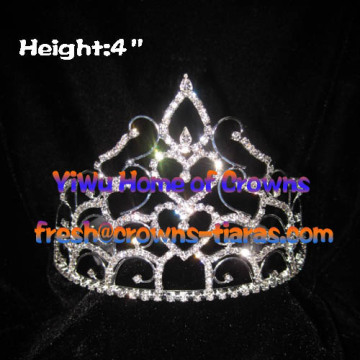 4inch Crystal Rhinestone Crowns