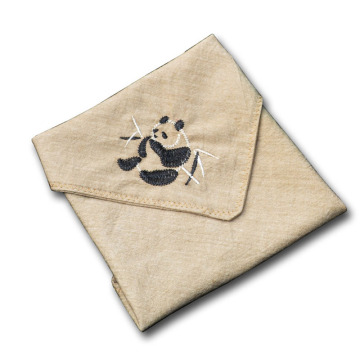 Mouchoirs en broderie animale femmes et hommes Hanky