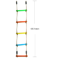 Outdoor Playground Single-headed Climbing Wooden Rope Ladder