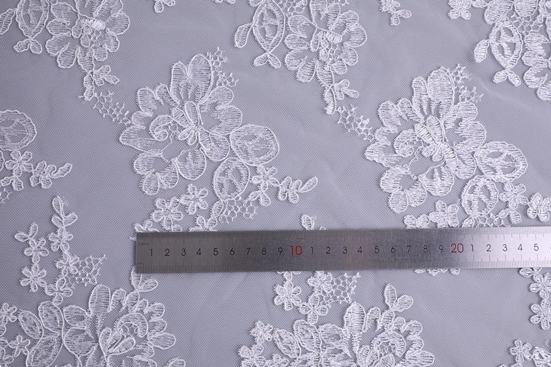 Bridal Wedding Dress Embroidery Fabric