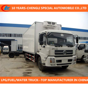 Dongfeng 32cbm Refrigerated Van Truck 4X2 Freezer Truck 4X2 Refrigerator Truck