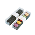 Kekse Blsiter Pack Macaron Klare Plastikbox