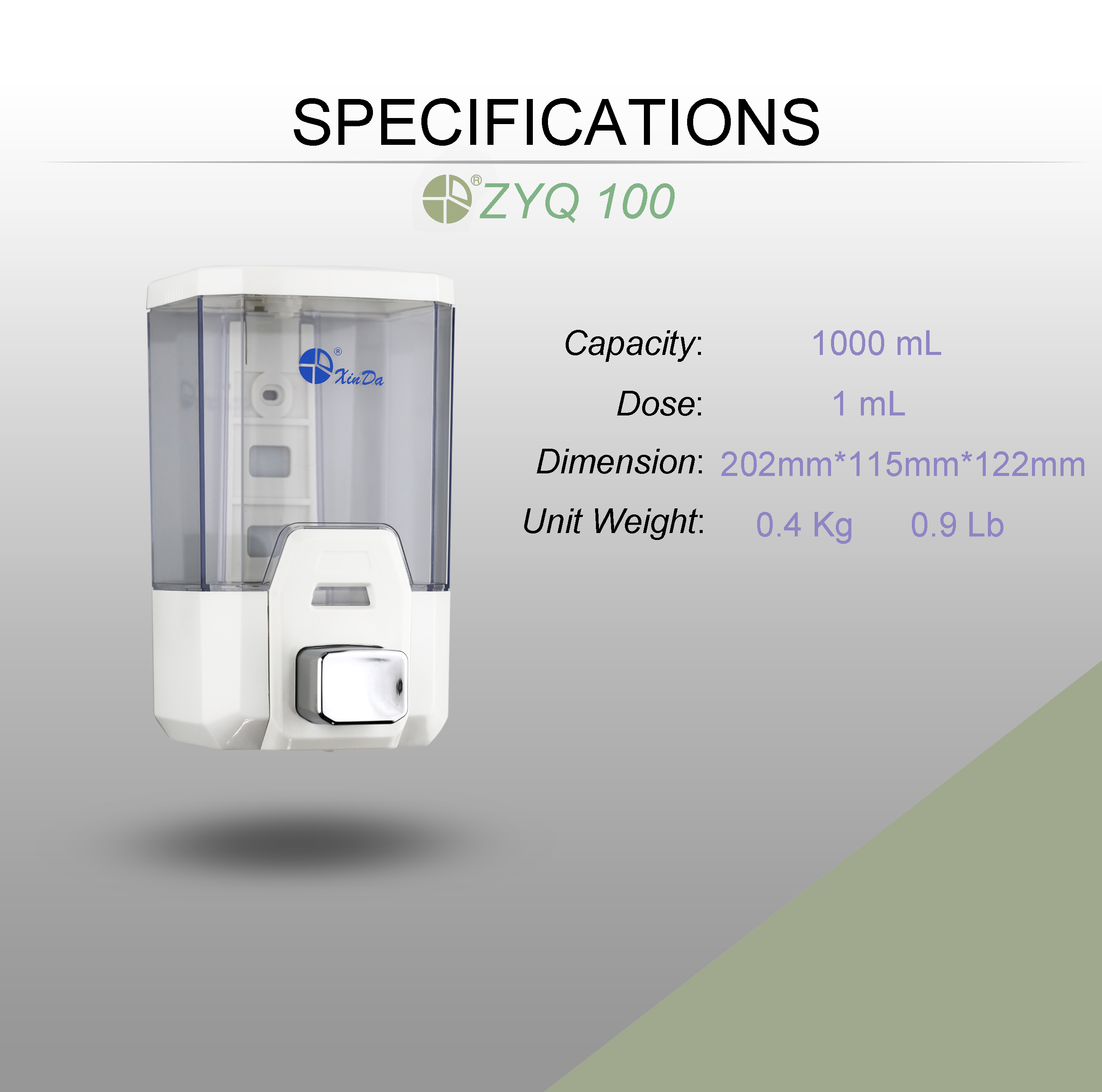 Infrared automatic sensor soap dispenser