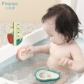 Thermomètre de baignoire pour bébé ABS Safety Avocado