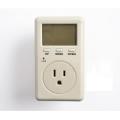 Plug Power Meter Socket com grande LCD 10A 220V