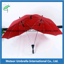 Transparente Cor Clear See Through PVC Dance Promoção Logo Umbrella