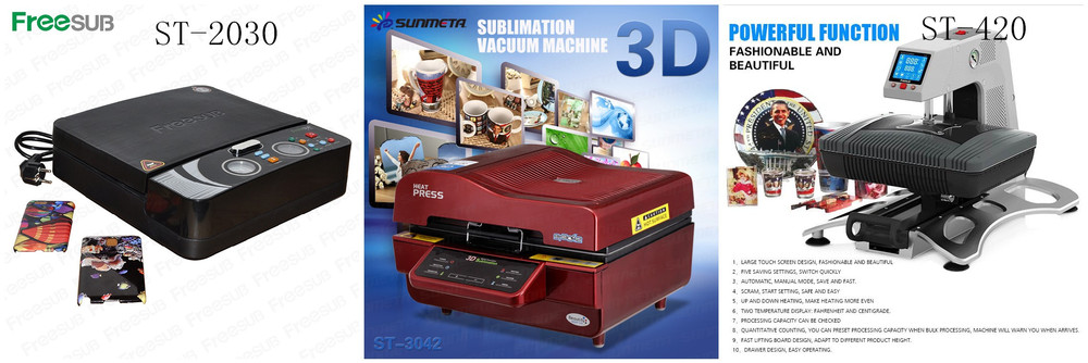 FREESUB Sublimation Custom Tees Heat Press Machine