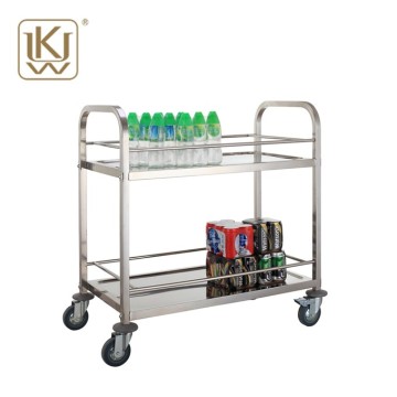 Edelstahl-Lebensmittelservice-Trolley