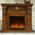 Mantel de lareira de madeira interna MDF européia