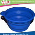 Venda por atacado Economize espaço Silicone Pet Bowl Bowl de viagem