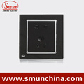 Black USA Socket, UK Socket, Aus Socket Multi-Function Wall Socket