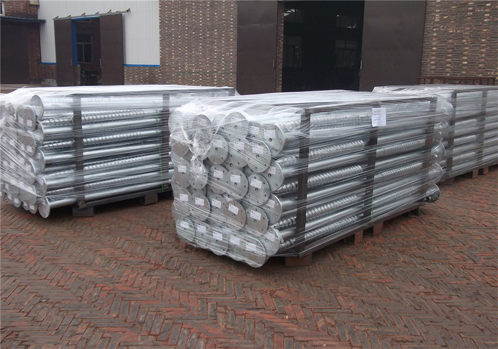 packing of ground screw