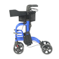 Tonia 4 Wheels Aluminium Senior Walker et fauteuil roulant