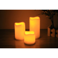 High quality battery Led simulated pillar candle