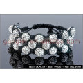 3 Reihen Shamballa Perlen Armband