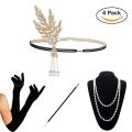 1920 Accessories Set KQueenStar 1920s Flapper Costume