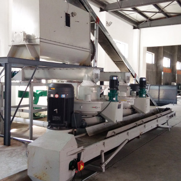 Biomass palm kernel shell pellet machine line