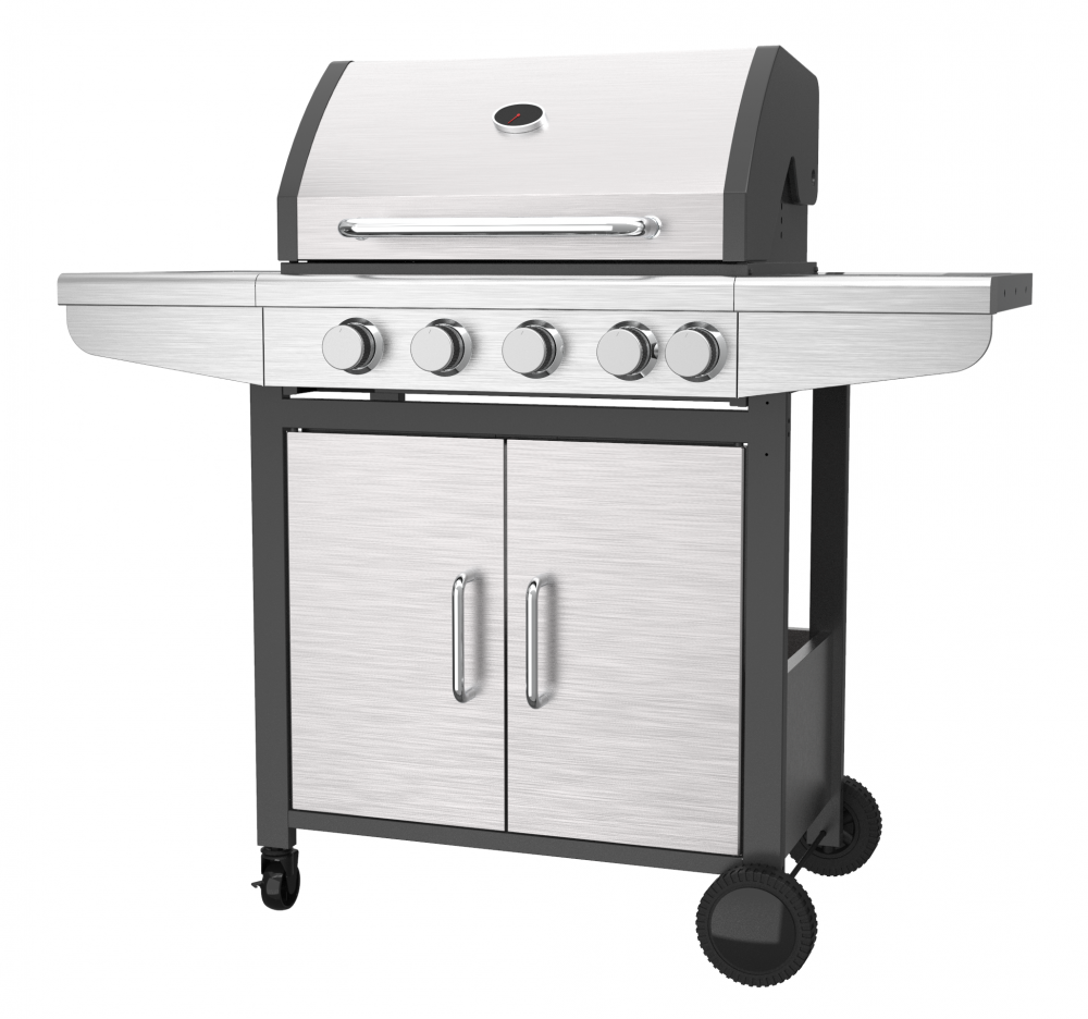 4 Burner Stainless Steel Gas Barbecue