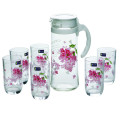 High Quality Glass Jug Set Glassware Kitchenware Kb-Jh06136