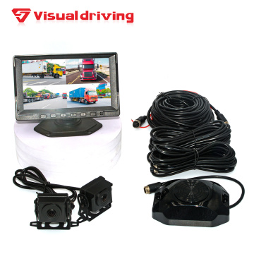 7 Inch dual AI truck dash cam