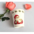 8oz festa de Natal Hot Paper Cup