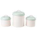 Essential Kitchen Storage Canister Set in Matte White