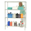 NSF Easily Clean Hospital Washhouse Laundry Room Metal Wire Shelving