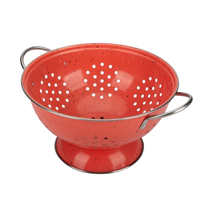 Enameled Colander Strainer 