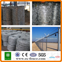 ISO9001 Military galvanized barbed wire