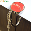 Customized Zinc Alloy Round Bag Hanger